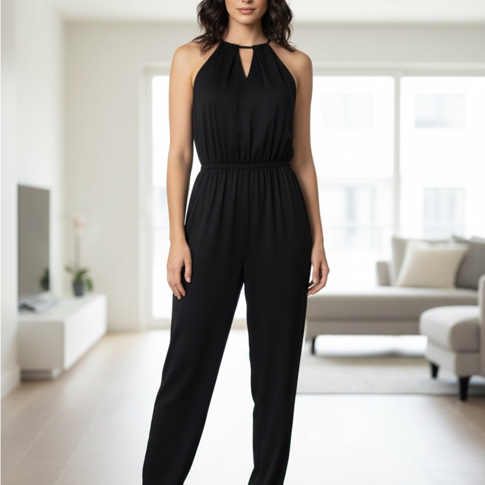 Just Be Classic Black Jumpsuit